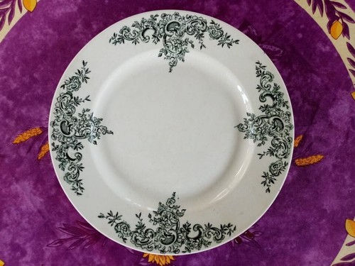 Plat rond - plat,