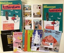 MALETTE PEDAGOGIQUE parcours de LITTERATURE CD audio livres MS GS CP
