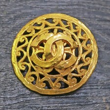 Broche ronde vintage CHANEL
