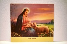 Lithographie Du Divin Miséricorde De Jésus-Christ Par J.P.Singhal