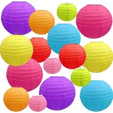 16 pcs lanterne papier lampion