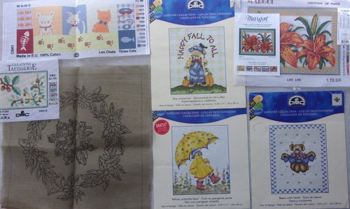 Lot canevas neufs a - ,