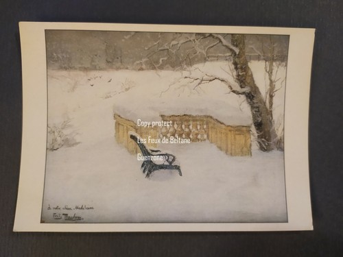 Banc sous neige thaulow - sous,