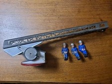 Jouet Mont Blanc 1960 Camion  Berliet Grande Echelle Et 3 Pompiers