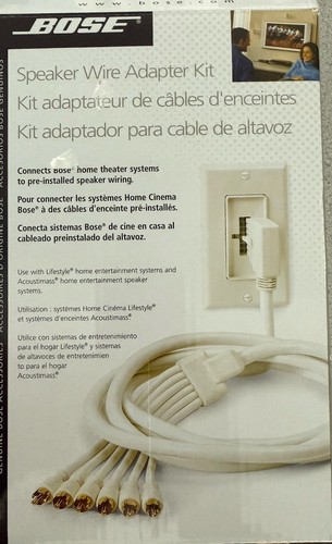 Bose speaker wire adapter kit - bose,