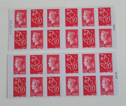Carnets 12 timbres - carnets,