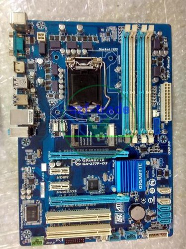 Used gigabyte z77p intel - used, ga-z77p-d3