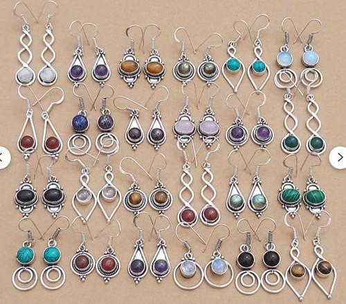 Amethyst mix gemstone 925 - gemstone,
