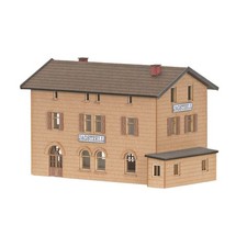 Gare de Jagstzell en laser cut