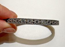 Vintage Argent Sterling Serti