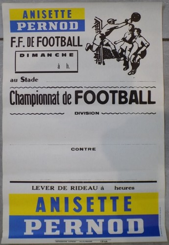 Ancienne rare affiche - ancienne,