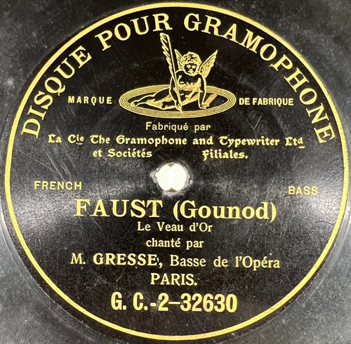 Gresse faust disque - gresse,