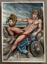 Aquarelle Originale Du Peintre