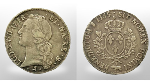 Louis ecu béarn 1765 - ecu, du