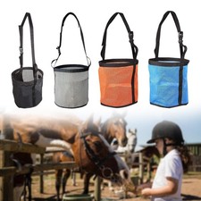 Sac d'alimentation à cheval, mangeoire à foin, sac de foin en filet, sac