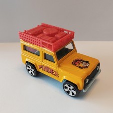 VINTAGE voiture Majorette  land rover   PINDER CIRQUE  7 cm 1:60