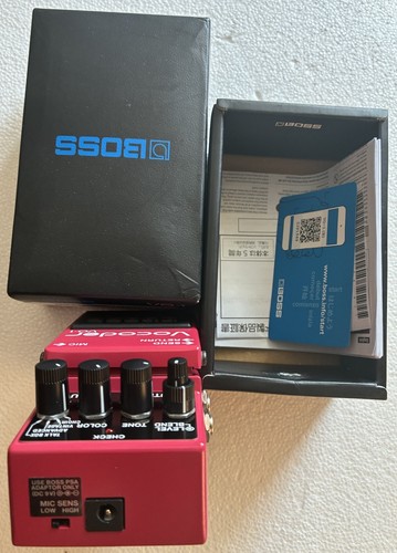 Boss vocoder effects - vocoder,