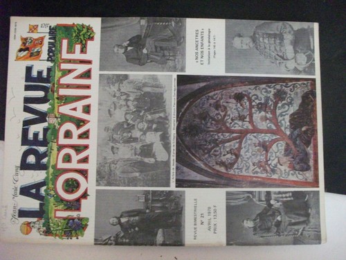 Revue lorraine populaire - **,