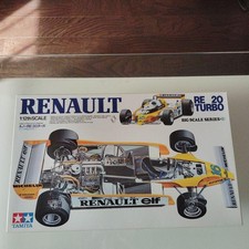 Tamiya 1/12 Renault RE 20 Turbo Big Scale Plastic Model Kit