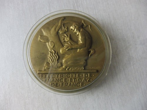 Ancienne médaille bronze - médaille, en