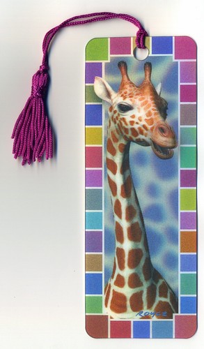 Giraffe marque page - giraffe, marque-page