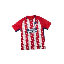 Maillot football vintage Atletico Madrid #7 Griezmann saison 2017-2018