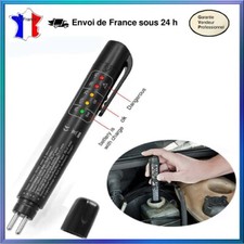 ✅ Testeur Liquide De Frein Voiture Outils Diagnostic 5 Leds Test Electrique Auto