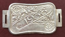 Plaque Fiscale de vélo Année