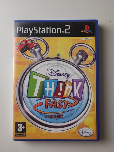 Disney think fast quizz buzz - think,