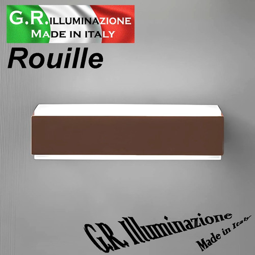 Applique led moderne - applique, rouille