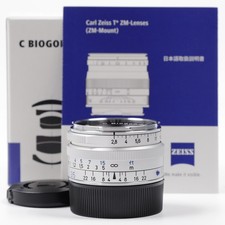 Carl Zeiss C Biogon T* 35 mm F2,8 ZM argent pour Leica M [inutilisé] #4225J