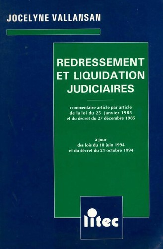 Redressement liquidation - et,