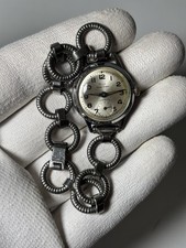 Montre Mécanique Vintage Femme Kelva Ancre 17 Rubis Incabloc 