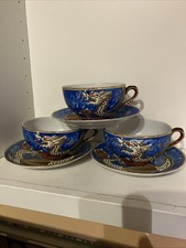 Blue Dragonware Moriage