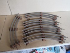 C6 Vintage Lionel USA Lot 5 Rails Courbes Gauge Zéro 1:43 Réseau Train