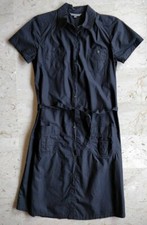 Robe Mat de Misaine coton noir