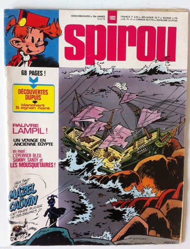 Spirou 1922 avec la - c)spirou,