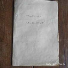 mode emploi platine clement annees 60 rare