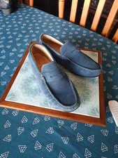 MOCASSINS  EN PEAU "Beckett & Johnes" TAILLE 41 