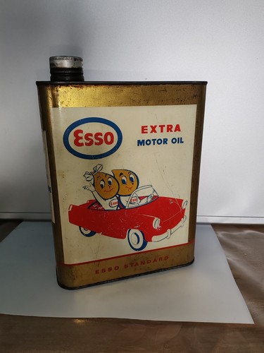 Ancien bidon huile - d'huile, 2l