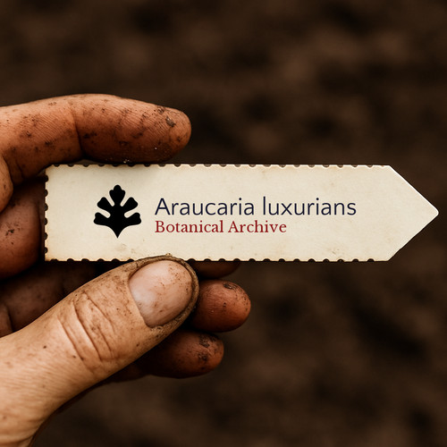 Araucaria luxurians coast - araucaria, |