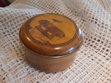 petite boite en bois marqueterie signée SPINDLER