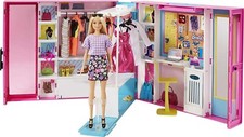 BARBIE MAISON : LE DRESSING