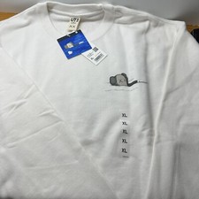 Sweat-shirt blanc manches