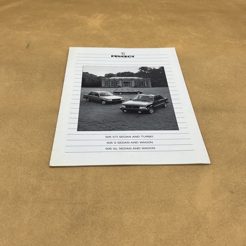 1985 peugeot 505 sti gl - 1985,