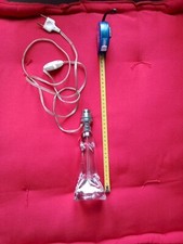 Lampe Cristal ( Tampon Cristallerie lorraine Effacé ????)