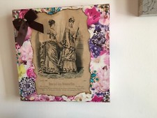 Joli tableau gravure mode