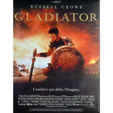 GLADIATOR Affiche de film  - 40x54 cm. - 2000 - Russel Crowe, Ridley Scott