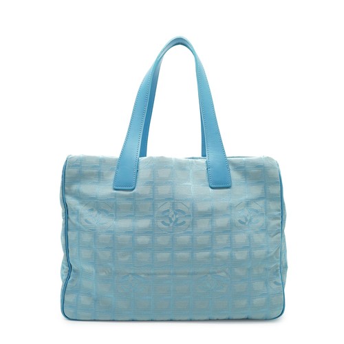 Sac fourre tout vintage bleu - sac,