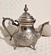 théière marocaine Maillechort vintage